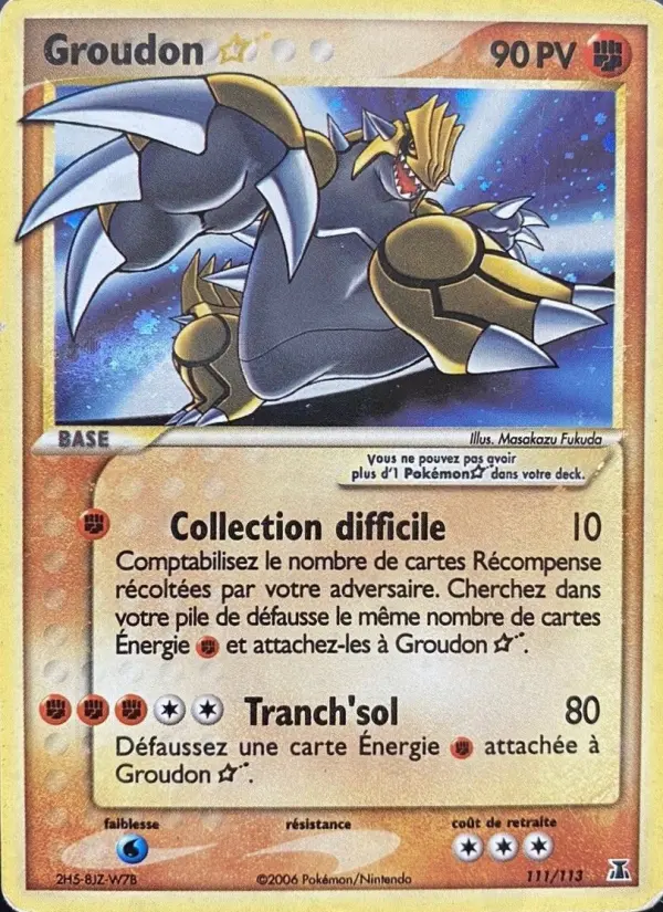Groudon ☆