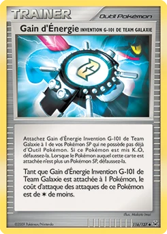 Gain d'Énergie Invention G-101 de Team Galaxie