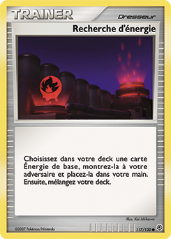Recherche d'énergie