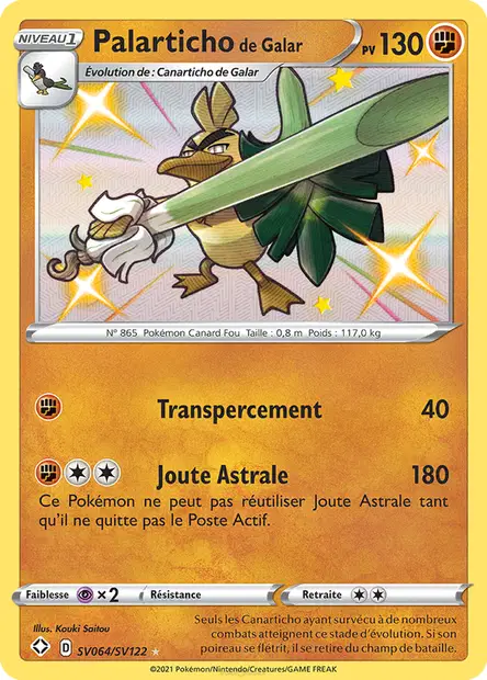 Palarticho de Galar - Reverse