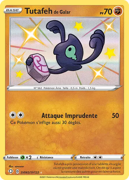 Tutafeh de Galar - Reverse