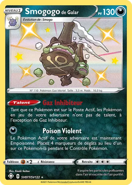 Smogogo de Galar - Reverse