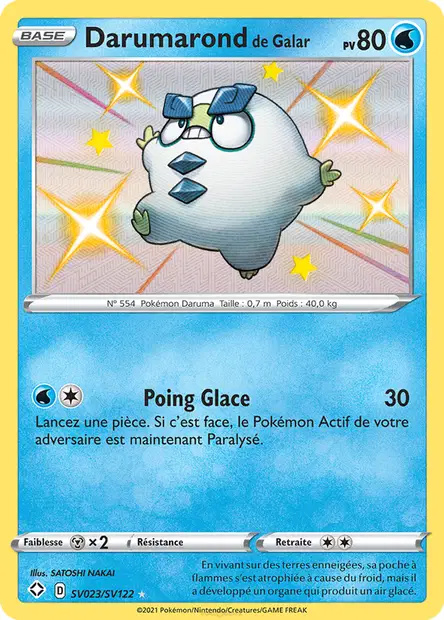 Darumarond de Galar - Reverse