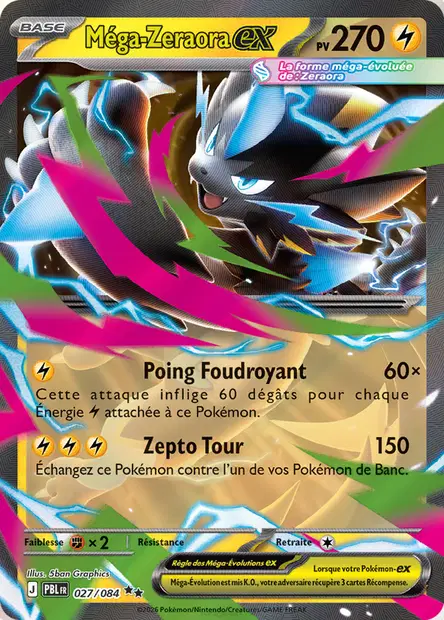 Méga-Zeraora-ex - Commune