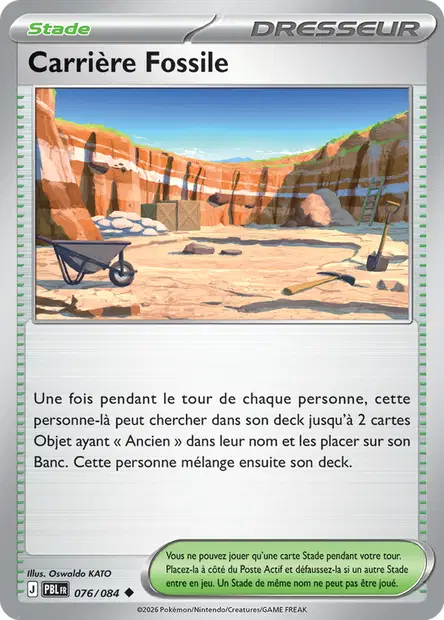 Carrière Fossile 