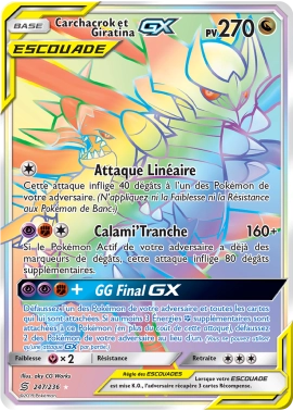 Carchacrok et Giratina-GX