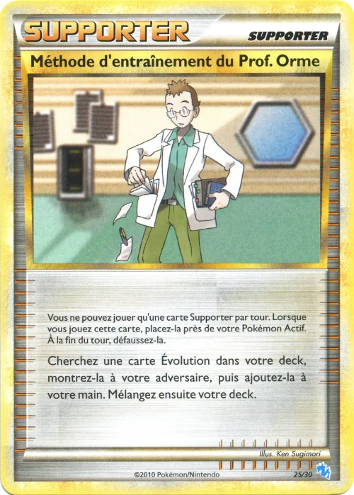 Méthode d'entraînement du Prof. Orme