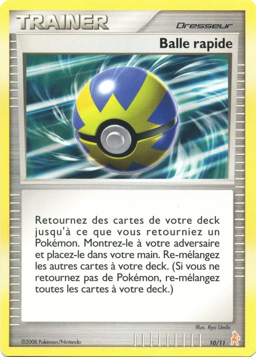 Balle rapide