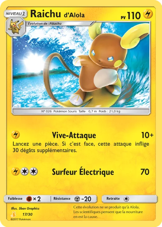 Raichu d'Alola