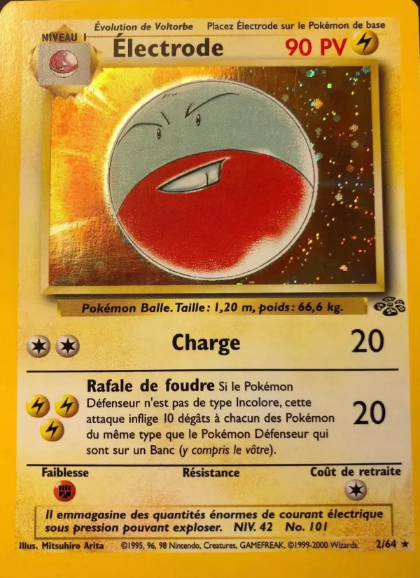 Électrode - Rare