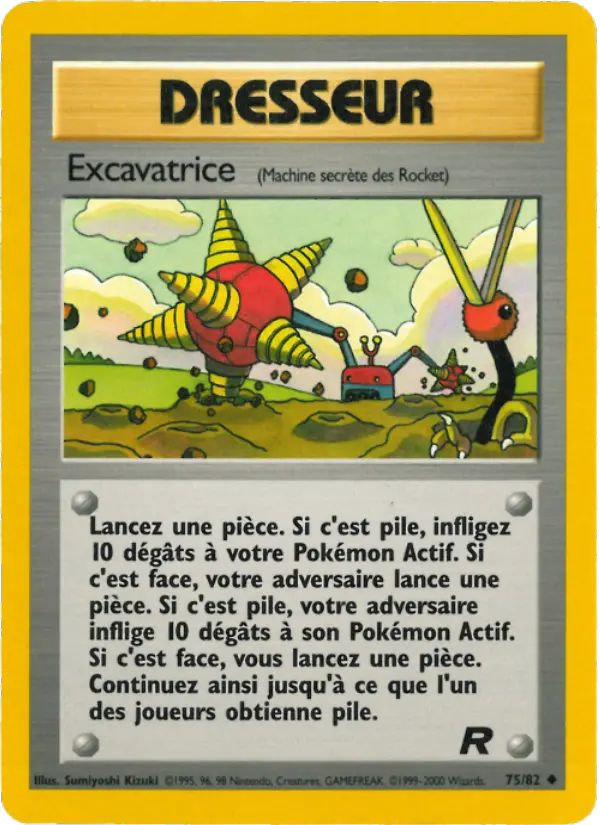 Excavatrice - Peu Commune