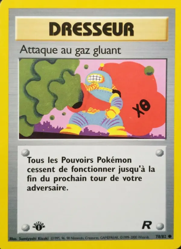 Attaque au gaz gluant - Commune
