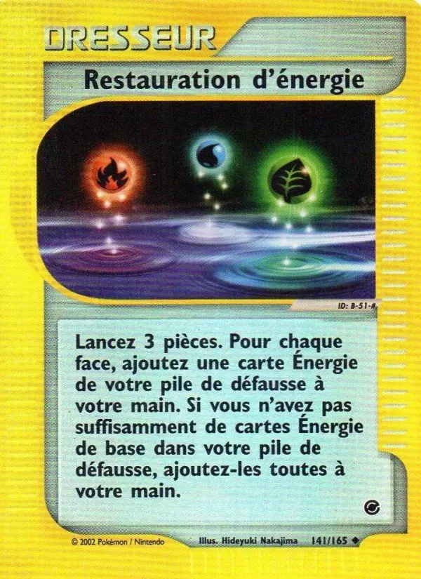 Restauration d'énergie - Peu Commune
