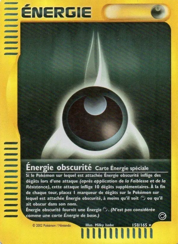 Énergie obscurité - Rare
