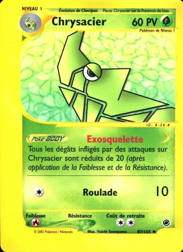 Chrysacier - Peu Commune