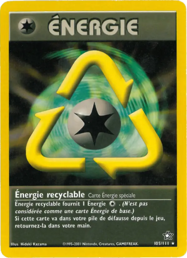 Énergie recyclable - Rare