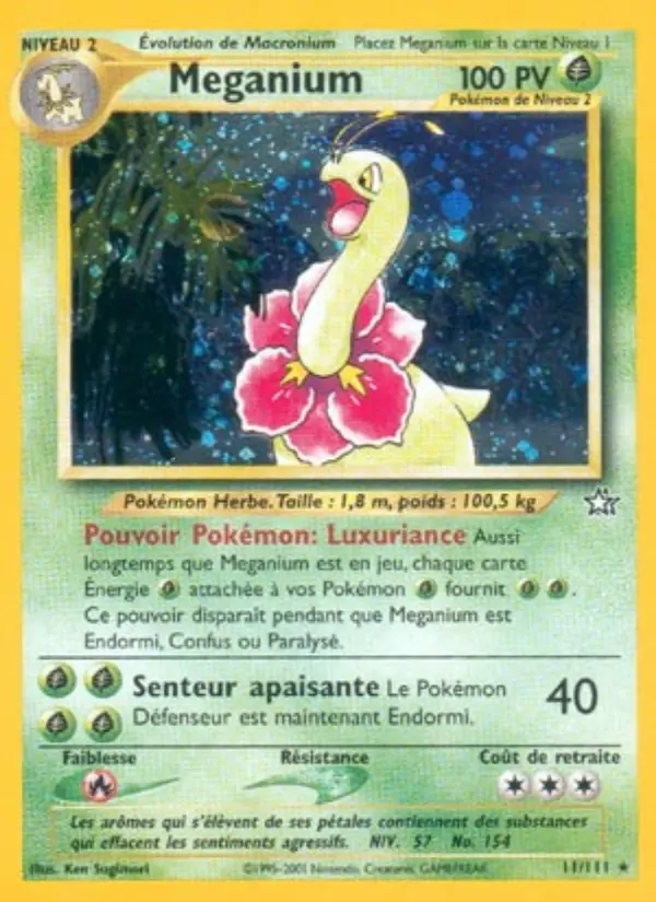 Meganium - Rare
