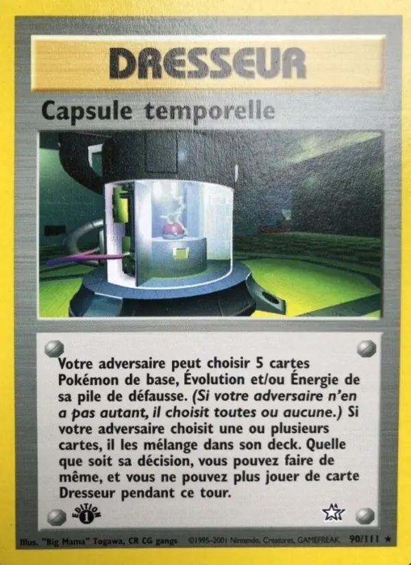 Capsule temporelle - Rare