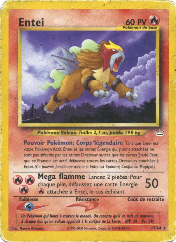 Entei - Rare