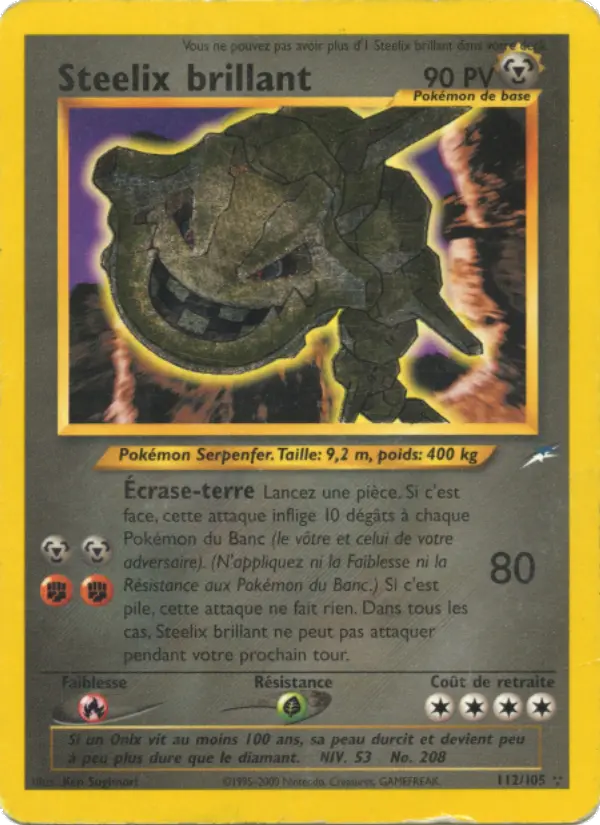 Steelix brillant - Secrète