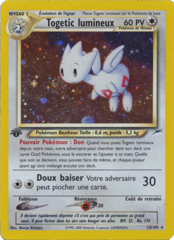 Togetic lumineux - Rare