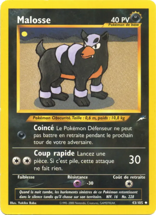 Malosse - Peu Commune