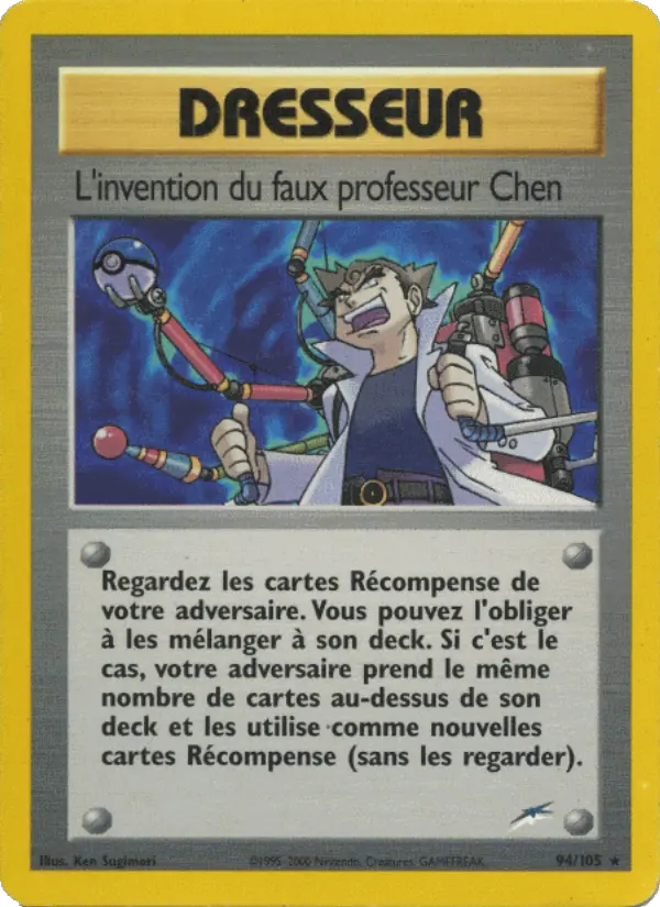 L'invention du faux professeur Chen - Rare
